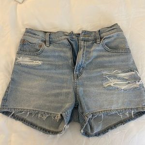 AE Strigid Denim Highest Waist '90s Boyfriend Short